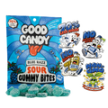 Blue Razz Sour Gummy Bites