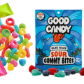 Blue Razz Sour Gummy Bites